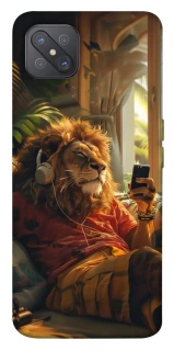 Чохол на Oppo A92s Лев v2 фото 1 з 1