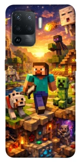 Чохол на Oppo Reno 5 Lite Minecraft v6 фото 1 з 1