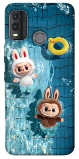 Чехол на Nokia G11 Plus Labubu in the pool фото 1 из 1