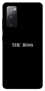 Чехол на Samsung Galaxy S20 FE The boss фото 1 из 1