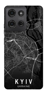 Чехол на Motorola Moto G75 Kyiv map фото 1 из 1