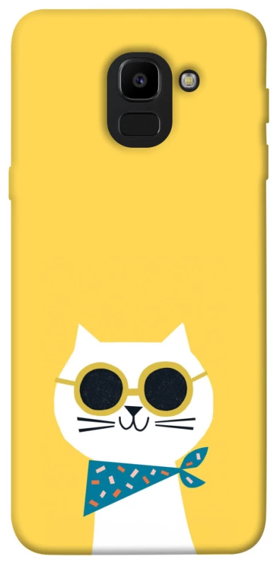 Чехол на Samsung J600F Galaxy J6 (2018) Кот-муркот фото 1 из 1