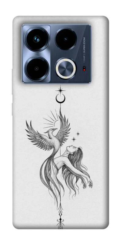 Чехол на Infinix Note 40 4G Tattoo ver.10 фото 1 из 1