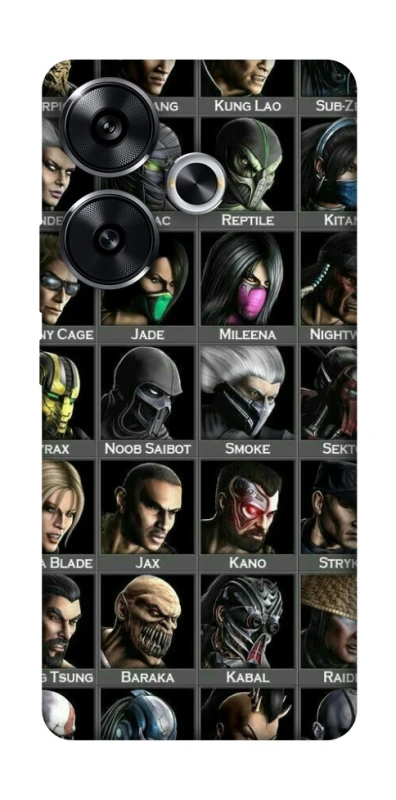 Чехол на Xiaomi Poco F6 Mortal Kombat фото 1 из 1