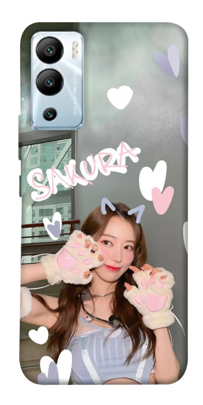 Чохол на Infinix Hot 12i Sakura - LE SSERAFIM фото 1 з 1