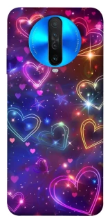 Чехол на Xiaomi Redmi K30 Drawn hearts фото 1 из 1
