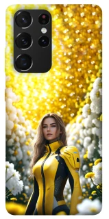 Чехол на Samsung Galaxy S21 Ultra Cyber space girl ver.2 фото 1 из 1