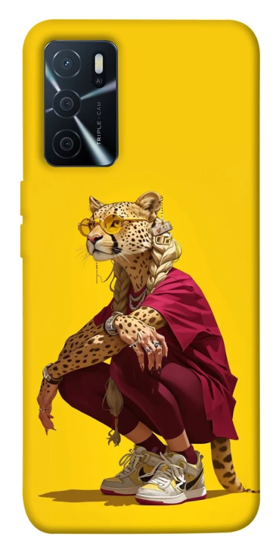Чехол на Oppo A16s / A16 Ягуар фото 1 из 1