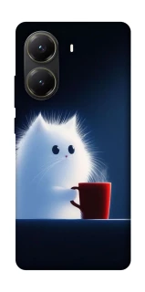 Чохол на Xiaomi Poco X6 Pro Чохол кіт з кавою фото 1 з 1