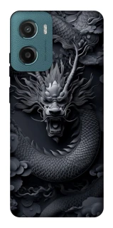 Чохол на Motorola Moto G06 black dragon фото 1 з 1