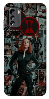 Чохол на Nokia G60 Black Widow фото 1 з 1