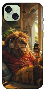 Чохол на Apple iPhone 15 Plus (6.7") Лев v2 фото 1 з 1