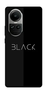 Чохол на Oppo Reno 10 Black фото 1 з 2