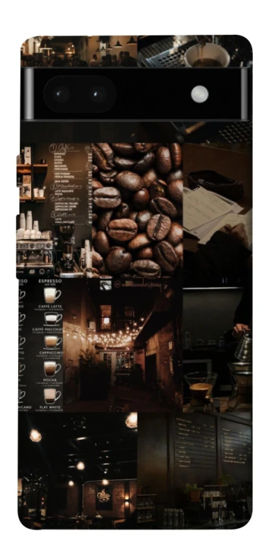 Чохол на Google Pixel 6a Coffee collage ver.1 фото 1 з 1