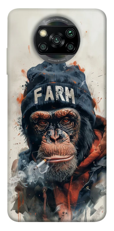 Чохол на Xiaomi Poco X3 NFC / Poco X3 Pro Шимпанзе v3 фото 1 з 1