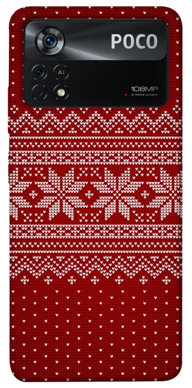 Чохол на Xiaomi Poco X4 Pro 5G Christmas jumper ver.3 фото 1 з 1