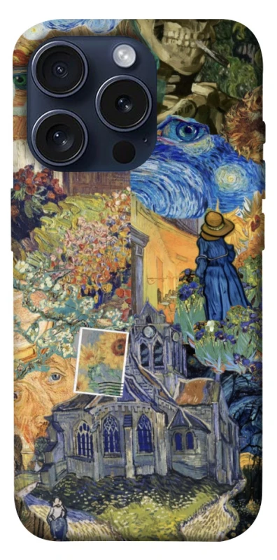 Чехол на Apple iPhone 15 Pro (6.1") Van Gogh collage фото 1 из 1