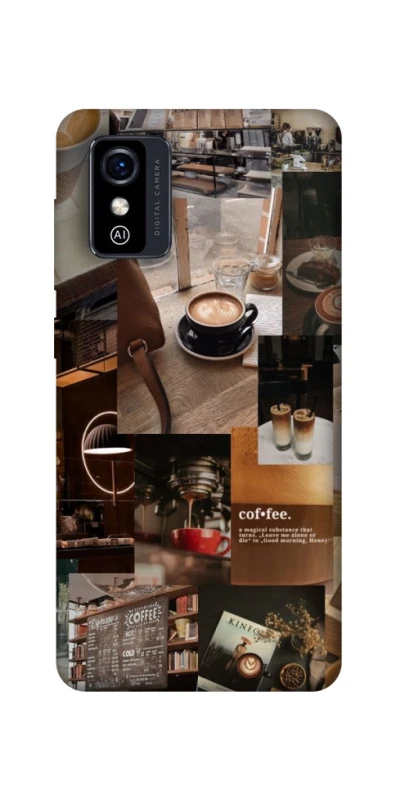 Чехол на ZTE Blade L9 Coffee collage ver.2 фото 1 из 1