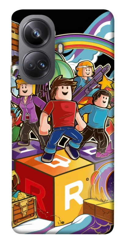 Чохол на Realme 10 Pro+ Roblox family фото 1 з 1