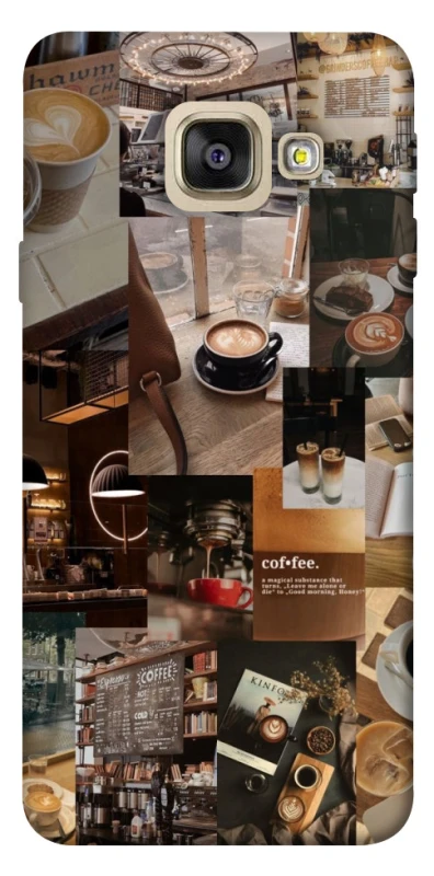 Чохол на Samsung A520 Galaxy A5 (2017) Coffee collage ver.2 фото 1 з 1