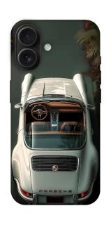 Чехол на Apple iPhone 16 White porsche фото 1 из 1