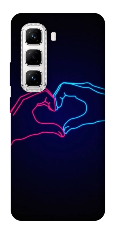 Чохол на Infinix Hot 50 Pro Neon love фото 1 з 1