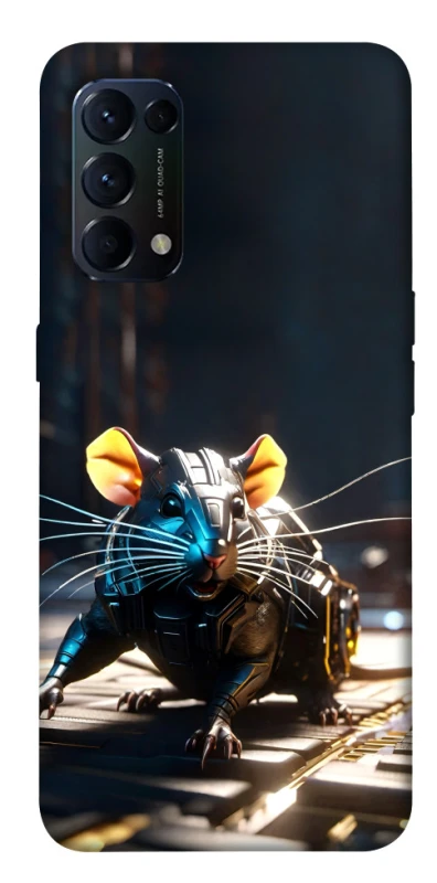 Чохол на Oppo Reno 5 4G Cyber rat фото 1 з 1