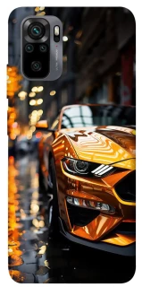 Чохол на Xiaomi Poco M5s Golden sports car фото 1 з 1