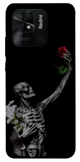 Чехол на Xiaomi Redmi 10C Skeleton vs Rose фото 1 из 1