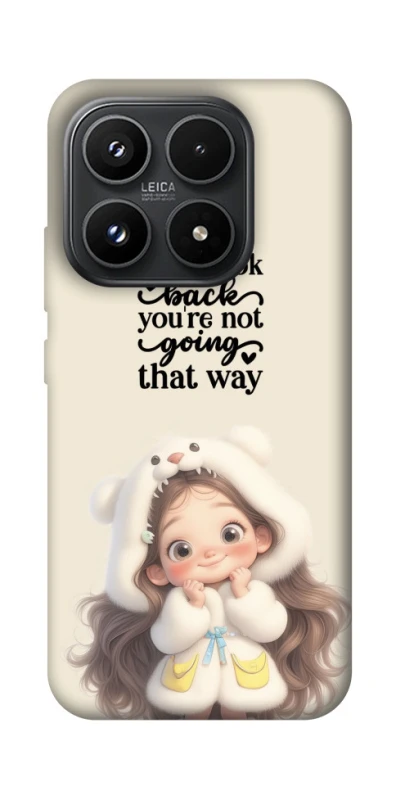 Чохол на Xiaomi 17 Don't look back фото 1 з 1