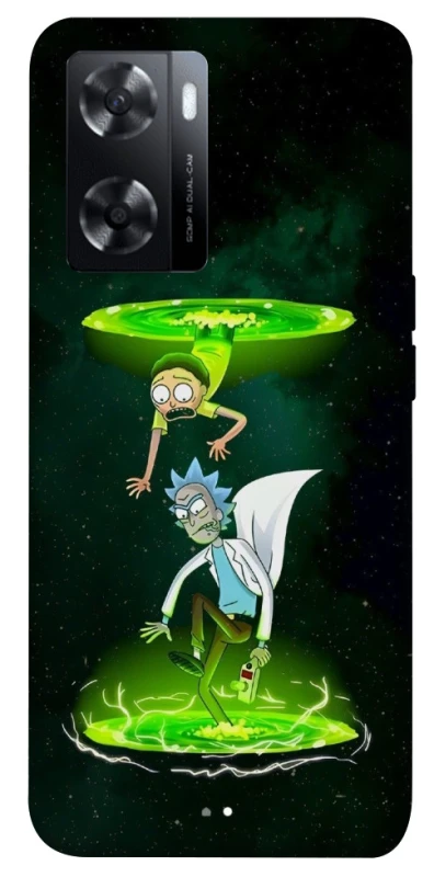 Чохол на Oppo A57s Rick and Morty фото 1 з 1