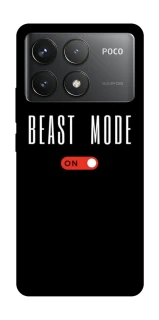 Чохол на Xiaomi Poco F6 Pro Beast mode фото 1 з 1