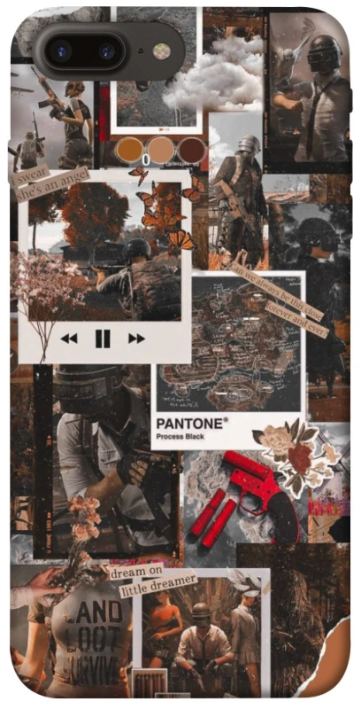 Чохол на Apple iPhone 7 plus / 8 plus PUBG Collage фото 1 з 1