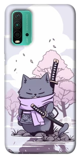 Чохол на Xiaomi Redmi Note 9 4G / Redmi 9 Power Samurai cat фото 1 з 1