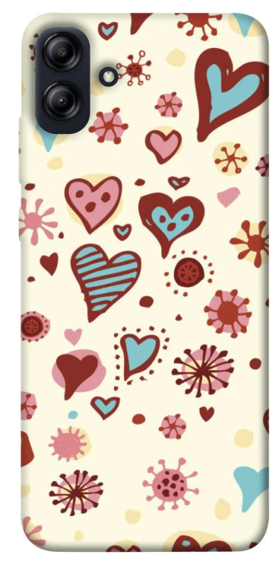 Чохол на Samsung Galaxy A04e Pretty hearts фото 1 з 1