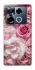 Чехол на Infinix Note 40 Pro 4G Розовые цветы фото 1 из 1
