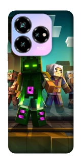 Чохол на ZTE Nubia V60 Desing Minecraft dungeon фото 1 з 1