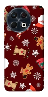 Чехол на TECNO Spark 30 Pro (KL7) Новогодний v6 фото 1 из 1