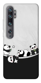 Чехол на Xiaomi Mi Note 10 / Note 10 Pro / Mi CC9 Pro Four pandas фото 1 из 1