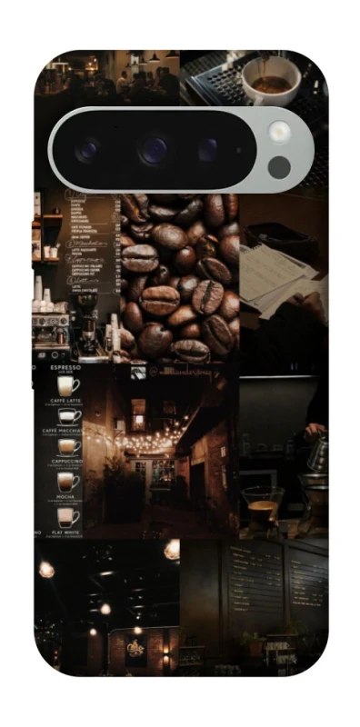 Чехол на Google Pixel 10 Pro XL Coffee collage ver.1 фото 1 из 1