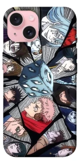 Чехол на Apple iPhone 15 (6.1") jujutsu kaisen v4 фото 1 из 1