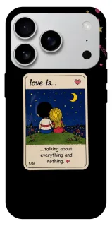 Чохол на Apple iPhone 18 Pro Max Love is ver.6 фото 1 з 2