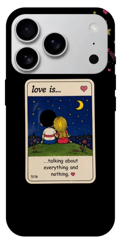 Чохол на Apple iPhone 18 Pro Max Love is ver.6 фото 2 з 2