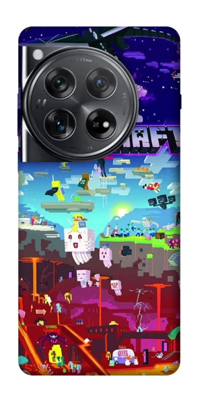 Чехол на OnePlus 12 Minecraft world фото 1 из 1