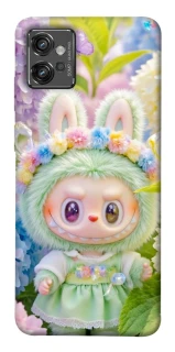 Чехол на Motorola Moto G32 Labubu & Flowers ver.2 фото 1 из 1