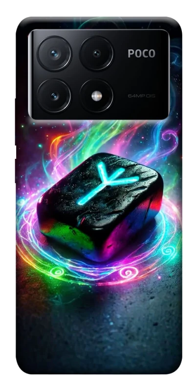 Чехол на Xiaomi Poco X6 Руна Альгиз фото 1 из 1
