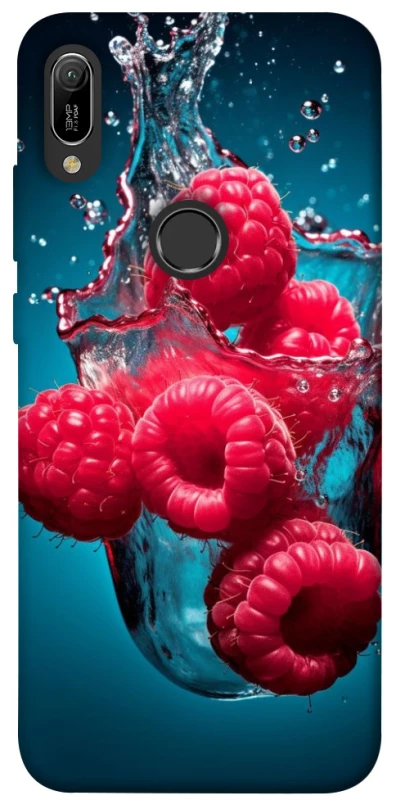 Чохол на Huawei Y6 (2019) Малинка у воді фото 1 з 1
