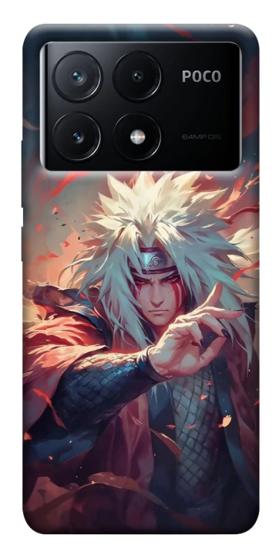 Чехол на Xiaomi Poco X6 Jiraiya фото 1 из 1