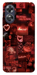 Чохол на Oppo A17 Love collage ver.6 фото 1 з 1
