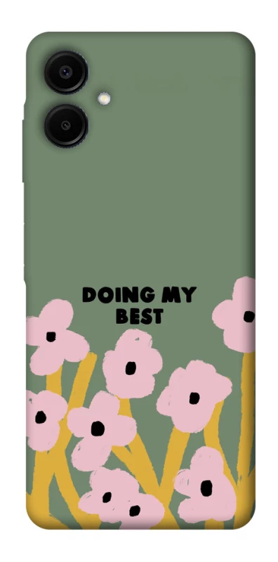 Чохол на Samsung Galaxy A06 Doing my best фото 1 з 1